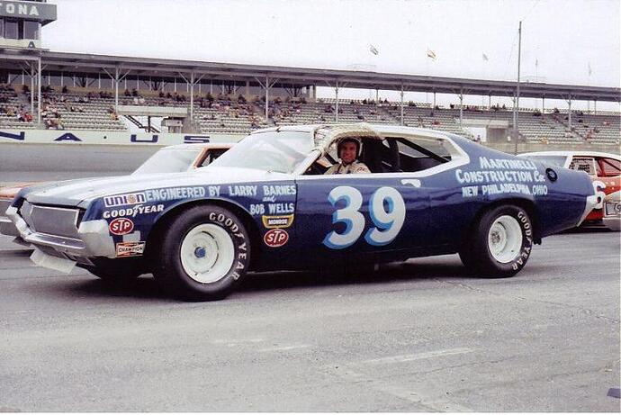Danny Byrd finished 7th in the 1973 ARCA Royal Triton 300.jpg