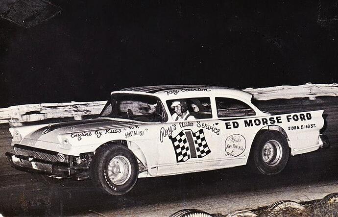 South Florida driver Roy Clanton with his super-sharp 1958 Ford....jpg