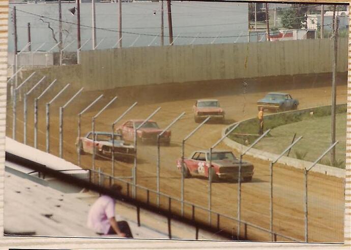 Terry Decaire leads the pack - mid '70s (Larry Harrell Photo).jpg