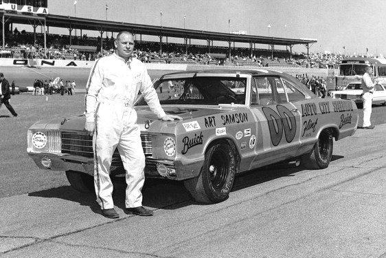Ray Daniels of Colorado Springs, CO -ARCA Buick 1966. He finished 17th.jpg