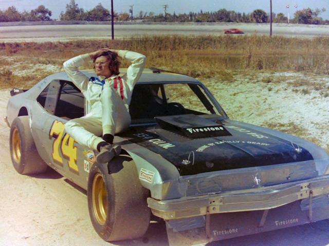 Robert Hamke using his car as a lounge chair___.jpg