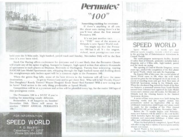 Flyer promoting the upcoming Permatex 100 held in November 1974.jpg